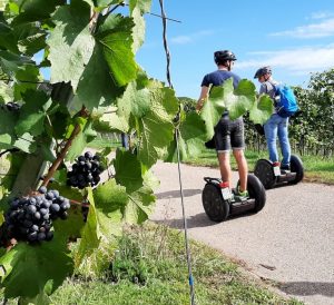 Personen mit Segways