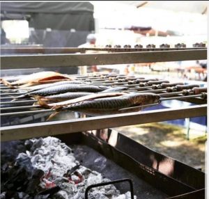 Fisch auf dem grill